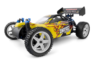 HiMOTO 1:10 Buggy Z-3 Brushless 2,4 GHz RTR set, žlutá