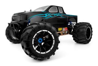 HiMOTO 1:5 Monster Truck RAPTOR 5XB 32cc 2,4 GHz RTR set, modrá