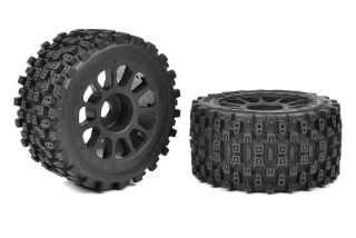 Kompletní kola Scorpion XTB - Off-Road 1/8 buggy 2WD zadní - 2 ks