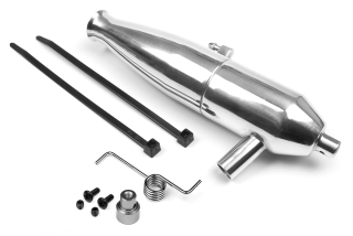 ALUMINUM TUNED PIPE (POLISHED/21+)