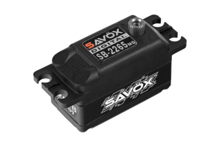 SB-2265MG+ BRUSHLESS HiVolt digitální servo - LOW PROFILE (17kg-0,07s/60°)