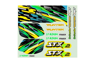 STX G2 samolepky zelené