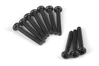 Imbusové šroubky s kulatou hlavou M2x14mm (10 ks)