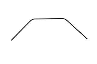 S12-3 Series Tyčka předního stabilizátoru (1.1mm)