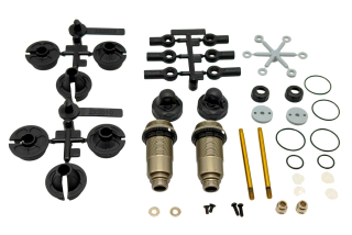 Kompletní sada zadních tlumičů 1/10 BBS Big Bore Shock (13mm)