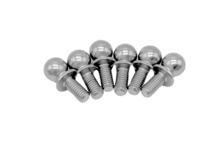 Kulové čepy průměr 5,5 mm x závit 6 mm (6 ks)