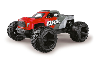 Qbit MT 1/16th Monster Truck - Červený