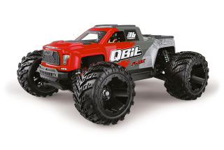 Qbit MT Flux 1/16th Monster Truck - Červený