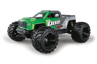 Qbit MT Flux 1/16th Monster Truck - Zelený