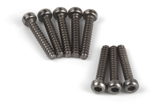 Imbusové šroubky s kulatou hlavou samořezné M2,6x15mm (8 ks)