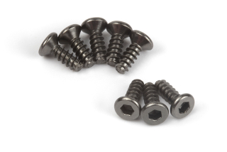 Imbusové šroubky se zápustnou hlavou samořezné M2,6x8mm (8 ks)