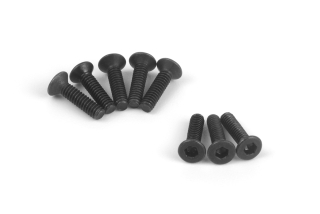 Imbusové šroubky se zápustnou hlavou M2x8mm (8 ks)