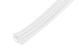 Punčochový návlek 6mm bílý 25m