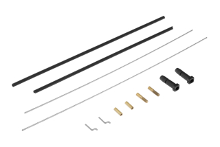 Přední 110mm a zadní 120mm lanko úzávěrky diferenciálu