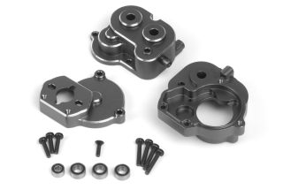 Hliníková skříň středové převodovky, gunmetal