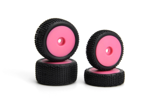 Sideline Buggy kola kompletní (Pink/Front/Rear)