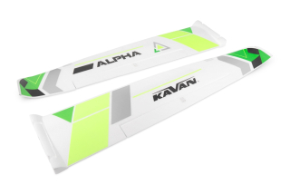 Alpha 1500 V2 křídla - zelená