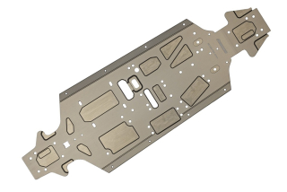 RC8B4.2 Plato podvozku FT, pohon předních kol, -4 mm