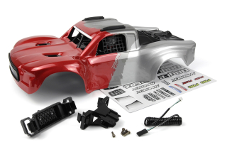 QByte SC 1/12 lakovaná karoserie – červená