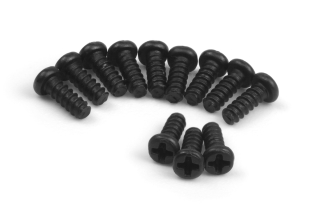 Samorezné šroubky s kulatou hlavou PBHO 1,4 × 4 mm (12 ks)