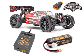 Spirit NXT EVO RR 2.0 Brushless buggy - červená (vč. LiPo a nabíječe)