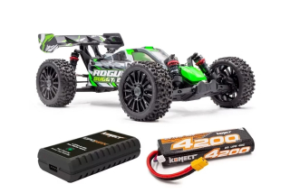 Rogue Buggy 2.0 3S BRUSHLESS RTR 4wd - zelená + akumulátor a nabíječ