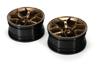 Kola RTR Aero 5, 26 mm, bronzová (3 mm offset/2 ks)