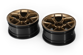 Kola RTR Aero 5, 26 mm, bronzová (6 mm offset/2 ks)