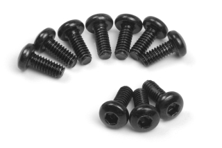 Imbusové šroubky s kulatou hlavou M2x3 mm (10 ks)