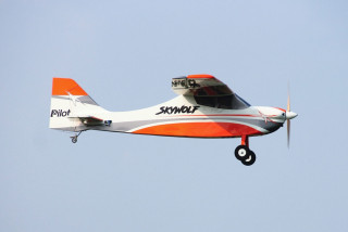 88" SkyWolf V2 (2,24m) Oranžovo/Bílý