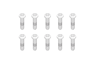Turbo Racing Šroubky M1,4 x 8 mm 10 ks