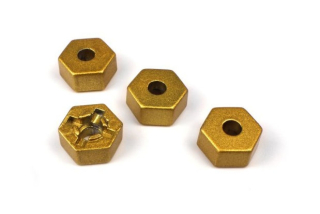 Set kovových 12mm unašečů kol