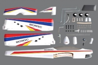PH033 SONIC 4.1ccm 1330mm rozp.ARF dolnoplošník