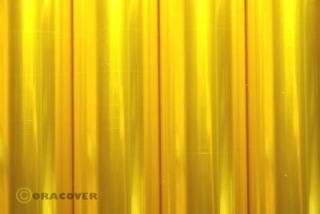 ORACOVER 10m Transparentní žlutá (39)
