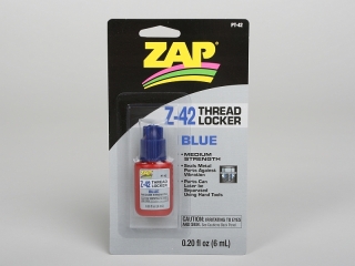 Z-42 Threadlocker modrý 6ml (0,2fl oz) rozebíratelný zajišťovač šroub. spojů