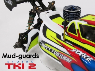 Lapače nečistot - KYOSHO MP9 TKI2,3 a 4