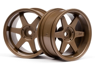 TE37 disky 26mm Bronzové (6mm offset) 2ks