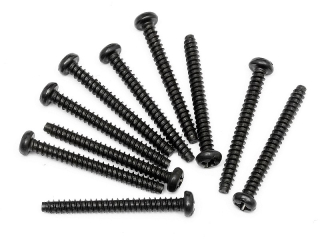 Samořezný šroub s kulatou hlavou M3x28mm (10ks.)