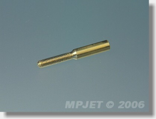 Spojka M3, pr. 2 (vnější pr. 3, délka 22 mm), balení 2 ks