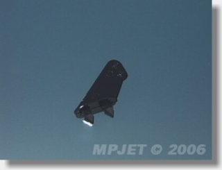 2203 Páka micro typ 2, otvor pr.1mm Černá 2 ks