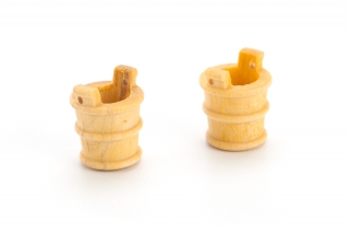 Džber dřevěný 11x13mm (2 ks)