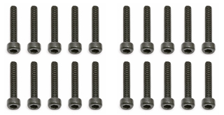 M3x18mm šroub s imbusouvou půlkulatou hlavou, 10ks.