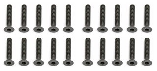 M3x16mm šroub s imbusouvou zápustnou hlavou, 10ks.