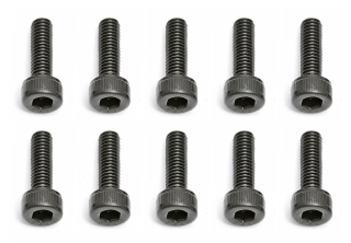 M3x10mm šroub s imbusouvou válcovou hlavou, 10ks.