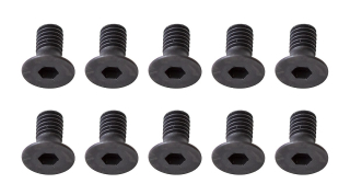 M2,5x8mm šroub s imbusouvou zápustnou hlavou, s 2mm bez závitu, 10ks.