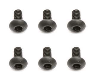 M2x0,4x4mm šroub s imbusouvou půlkulatou hlavou, 10ks.