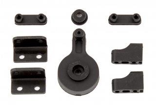 CR12 servo saver a servo držák