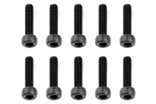 M2,5x10mm šroub s imbusouvou válcovou hlavou, 10ks.