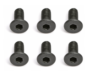 M2,5x6mm šroub s imbusouvou zápustnou hlavou, 10ks.