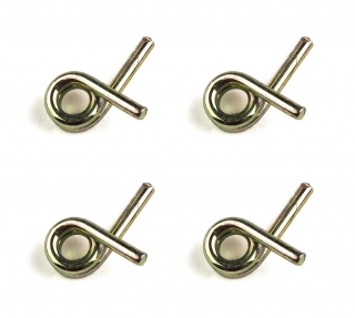 Čtyřčelisťové spojkové pružinky, 1,00mm, 4 ks.